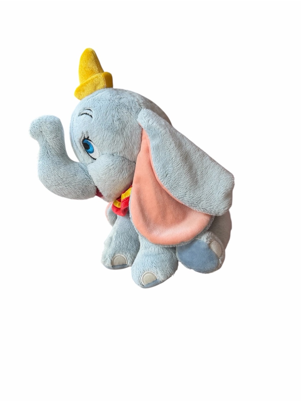 Walt Disney Parks Dumbo Stuffed Plush Animal Toy 12" Elephant Circus Flying Gray